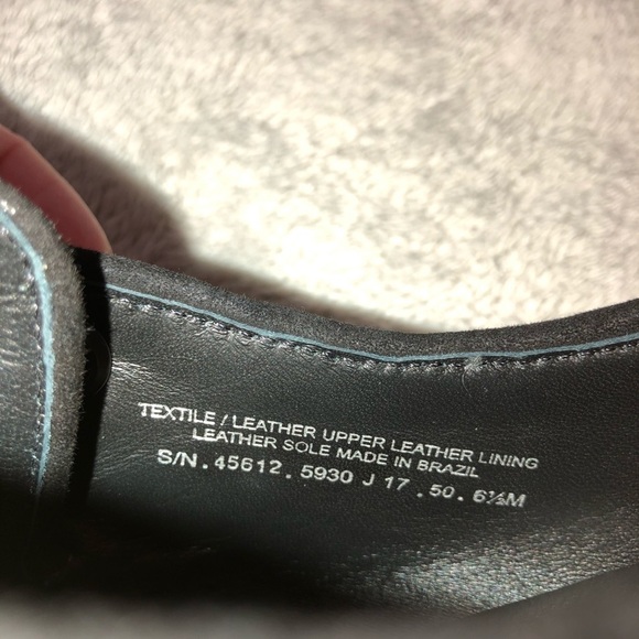 NWOT TORY BURCH Fawn Canvas Oxford Shoes Sz 6.5 - Picture 13 of 14